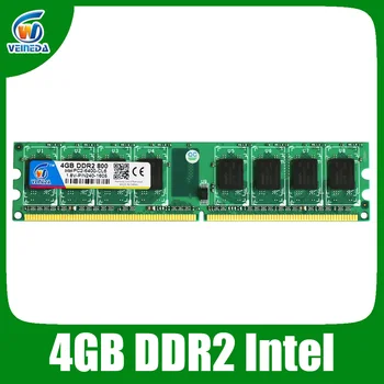 Nye ram ddr2 4gb 800MHz For Alle Desktop-Kompatibel Memoria Ram ddr2 667Mhz Dimm 240pins