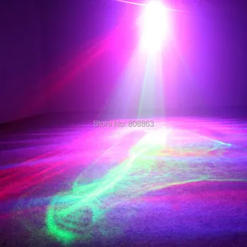Nye R&G Laser Mønster Aurora Vand Galaxy Himlen Effekt Fuld Farve RGB LED DJ Home Party Disco Og Shop Xmas Bar Dans Lys T34