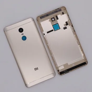 Nye Reservedele Til Xiaomi Redmi Bemærk, 4X 32GB(Snapdragon 625) Batteri Back Cover+ Side Knapperne + Blitz til Kamera Linse Udskiftning