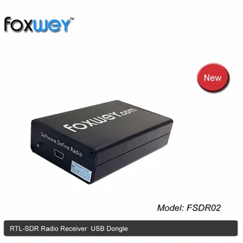 Nye rtl-SDR-modtager, radio SDR rtl færdige produkter og bedste Chip RTL2832 rtl SDR-modtager 100KHz-1,7 GHz fulde spektrum FOXWEY