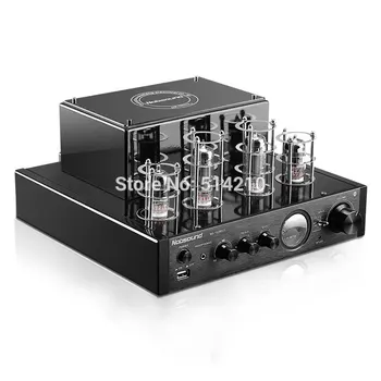NYE sort Nobsound MS-10D MKII Hifi 2.0 rør-forstærker, USB/Bluetooth Audio forstærker Forstærker 25W*2 ØVERSTE salg