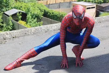 Nye Spiderman Kostume 3D Printet Børn, Voksne Lycra Spandex Spider-man Kostume Til Halloween Mascot Cosplay Gratis Fragt
