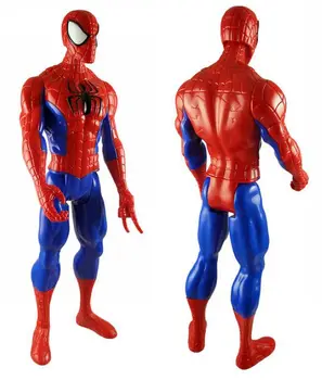 Nye Superhelt Flash Barry Allen Iron Man, Captain America, Spiderman Wolverine 30cm PVC-Action Figur Collectible Legetøj Til Børn