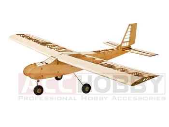 Nye T40 Uddannelse balsatræ Balsawood Flyvemaskine Modeller 1550mm Vingefang RC Fly, RC Bygning Legetøj Woodiness model /TRÆ FLY