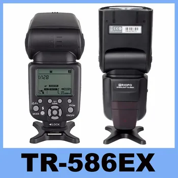 Nye Triopo TR-586EX Trådløse Flash Mode TTL Speedlight Speedlite Til Canon EOS 550D 60D 5D Mark II, som YONGNUO YN-568EX II