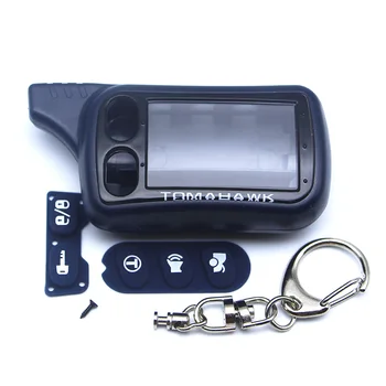 Nye TZ9010 Tilfælde nøglering til Tomahawk TZ9010 TZ9020 TZ9030 to vejs bil alarm fjernbetjening gratis fragt