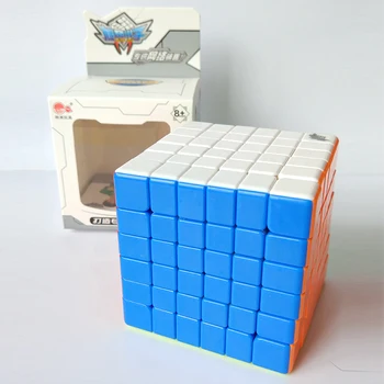 Nye Vesion Cyklon Drenge 6x6x6 G6 high speed Cube Puzzle-6-Lag Magic Faglig Læring og Pædagogisk Cubos magicos Kid Legetøj