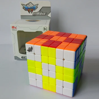 Nye Vesion Cyklon Drenge 6x6x6 G6 high speed Cube Puzzle-6-Lag Magic Faglig Læring og Pædagogisk Cubos magicos Kid Legetøj