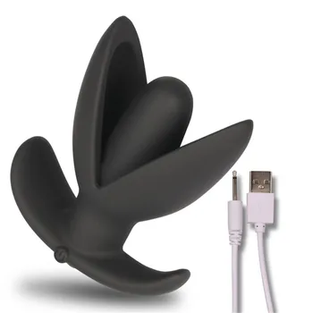 Nyeste 10 Speed USB Silikone, Vandtæt Butt Plug Sexet Legetøj Anal Plug Stimulator Mænd Kvinde Prostata Massager Anal Sex Legetøj ST531