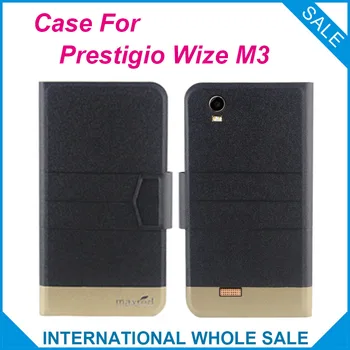 Nyeste Hot! Prestigio Wize M3 PSP3506 Tilfælde,5 Farver af Høj kvalitet, Fuld Flip Mode Tilpasse Læder Luksuriøse Tilbehør