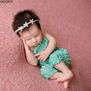 Nyfødte Baby Drenge Piger Strik, Hækling Romper Hat Foto Fotografering Rekvisitter Outfit #L060# new hot