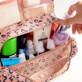 Nylon Kosmetisk Tilfælde Stor Kapacitet Kvinder Kosmetik Taske Travel Organizer Taske Multifunktion Rejse Toiletry Bag Makeup Taske 50