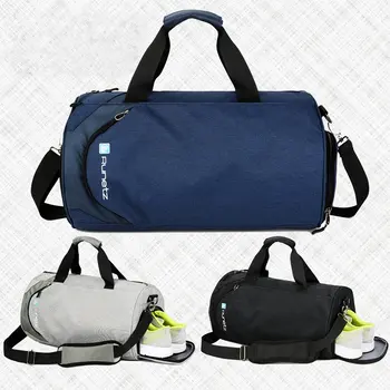 Nylon vandtæt sportstaske fitness taske erhverv mænd og kvinder fitness shoulder bag surper lys rejse bagage crossbody tasker