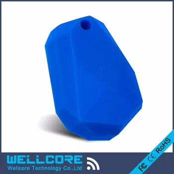 Nyt Design Blå silikone ibeacon Mobile App Forbindelse Bluetooth le beacon Lav Energi støtte eddystone Webadresser
