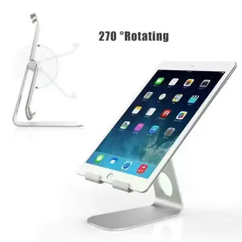 Nyt Design Til ipad holder Aluminium Tablet, Står for apple iPad beslag Universal Metal Beslag til iphone til samsung tab