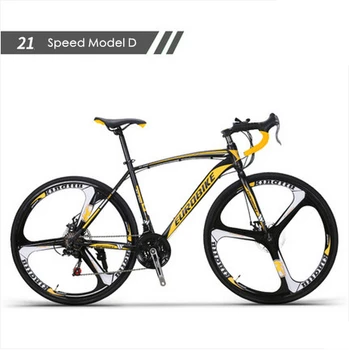 Nyt mærke carbon stål 700C hjul 21/27 hastighed skivebremse road bike udendørs sport cykling bicicletas racing cykel