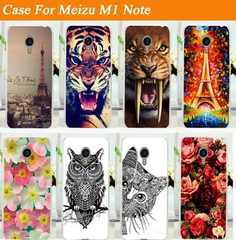 Nyt mønster maleri farvet tilfælde dække For Meizu meilan M1 Bemærk 5.5