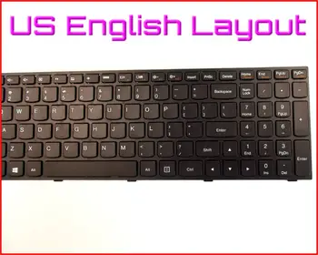 Nyt Tastatur OS engelsk Version til LENOVO Flex 2-15 Flex 2-15D 20405 20377 25214725 25214780 T6G1-OS Bærbar computer med Ramme