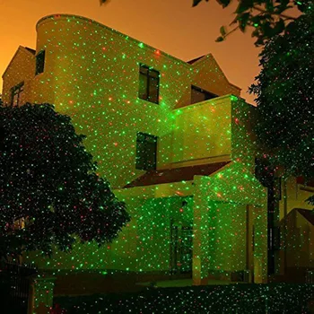 Nytår Jul Udendørs Have, Græsplæne Lys Sky-Stjernede Laser Spotlight Lys Projektor Brusebad Landskab Park Garden Decoration