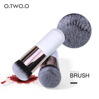O. TO.O Kontur Foundation Brush BB Cream Makeup Børster Løs Pulver Pensel Multifunktionelle Makeup Pensler
