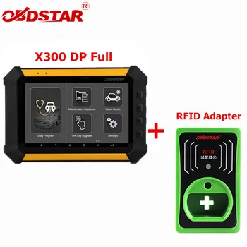 OBDSTAR X300 DP X-300DP PAD Tablet Nøglen Programmør Fuld Konfiguration Auto fejlfindingsprogrammet Af X300 DP Plus RFID-Adapter