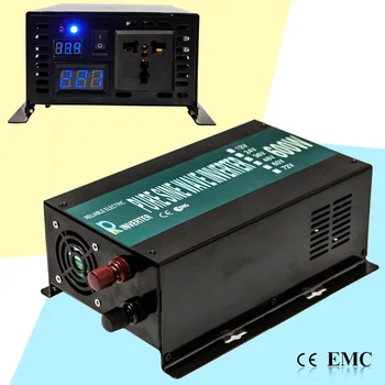 Off Grid Pure Sine Wave Solar Inverter 600W Bil Power Inverter Generator 12V/24V/48V DC til 100V/110V/120V/220V/240V AC Converter