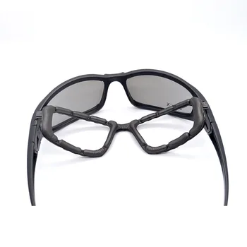 Offentlig 4 objektiv Taktiske Camouflage Briller daisy x7 Airsoft Sikkerhed Taktiske Briller Vindtæt Beskyttelsesbriller for Vandre-Skydning