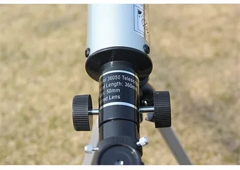 Offentlig Brydningsindeks Astronomisk Teleskop med en Bærbar Stativ HD Monokulare Spotting Scope 360/50mm Teleskop nytår Gave