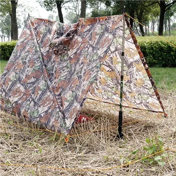 Offentlig Regnjakke 3i1 Multifuntion Regnjakke Telt Mat Baldakin Poncho Rygsæk med regnslag Markise Jagt Camping Militære