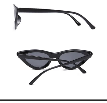 OHMIDA Mode Billige Cat Eye Solbriller Kvinder 2018 Lilla Spejlet solbriller Til Kvinder Retro Vintage Oculos De Sol Feminino