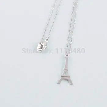 Oly2u Mode Guld Paris Eiffel Tower Halskæde Vedhæng til Kæreste Bryllup Gave til Kvinder Nye Populære Smykker