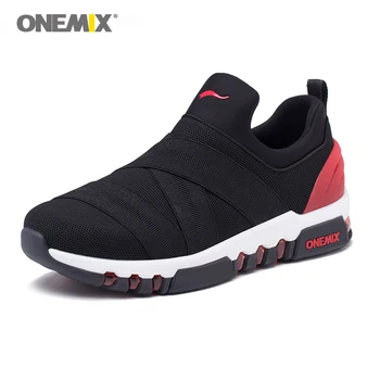 Onemix, der kører sko til mænd lys sneakers til kvinder, der alle-match åndbar sneakers til udendørs trekking gå løbesko