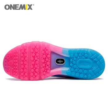 Onemix Løbesko Kvinder Sport Sneakers Til Kvinde Atletisk Undervisere Motion Runner Dame Pink Zapatillas Deportivas Pink Farve