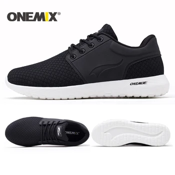 Onemix nye løbesko til mænd åndbar mesh mænd sports sko letvægts sko til udendørs gå trekking sko kvinder