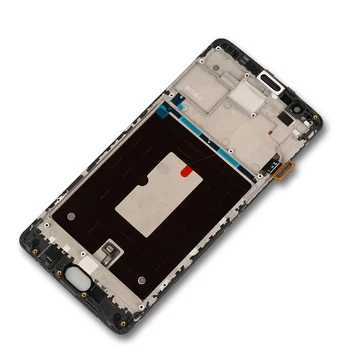 OnePlus 3T-Skærm med Ramme OnePlus 3T lcd-skærm touch screen digitizer assembly erstatning for oneplus 3 en plus tre
