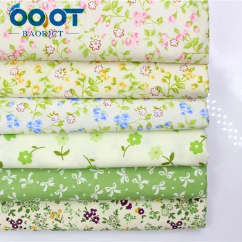 OOOT BAORJCT 176263,50 cm*160 cm 5 stil vælge blomst bomuld stof,DIY håndlavet patchwork bomuld klud,dug Baby sengetøj