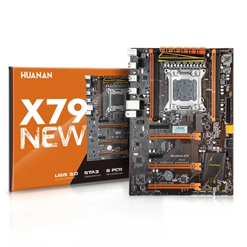 Opbygning af edb-HUANAN deluxe-X79 LGA2011 gaming bundkort CPU kombinationer processor Xeon E5-1650 V2 støtte 64G hukommelse