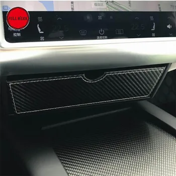 Opdateret Bilens Instrumentbræt Konsol opbevaringsboks Cubby Skuffe Beholder til Tesla Model S Model X Auto Interiør Tilbehør