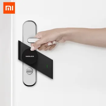 (Opdatering dansk APP-version ) Xiaomi Mijia Sherlock S1 Smart stick låsning,skal du tilføje fingeraftryk /password disk For xiaomi smart home kit