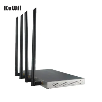 OpenWrt 802.11 ac 1200Mbps langtrækkende Trådløse AP 1W High Power Wireless Router 2,4 G 5,8 G Dual Band Wifi Router 4*7dBi Antenner