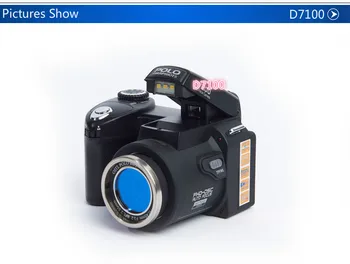 Opgraderet Professionel Protax POLO SLR D7100 13 Mega Pixel, HD-Digital-Kamera med Udskifteligt Objektiv