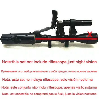 Opgradering Hot Salg Sniper Udendørs Jagt optik Taktiske digital Infrarød night vision riffelsigte bruge i dag og nat