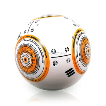 Opgradering Intelligent Star Wars RC BB 8 2,4 G Fjernbetjening Med Lyd Action Figur Bolden Robot Droid BB-8 Model Legetøj For Børn