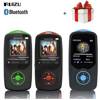 Opgradering RUIZU X06 mp3-afspiller, Bluetooth, 8GB, 16GB sport 1.8 Skærm, Digital MP3-Afspiller Video-Afspiller, Bluetooth, FM-HIFI walkman