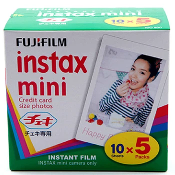 Oprindelige 100 Hvide Lagner Fuji Fujifilm Instax Mini 9 Film For Instax Mini 8 9 50'erne 7s 7 50i 90 25 Andel SP 1 SP-2 Instant Kamera