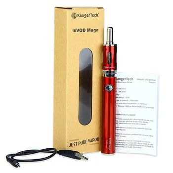 Oprindelige Kangertech EVOD mega kit med 1900mAh Kangertech e cigaret Evod Mega Batteri med Evod Mega Atomizer 2,5 ml