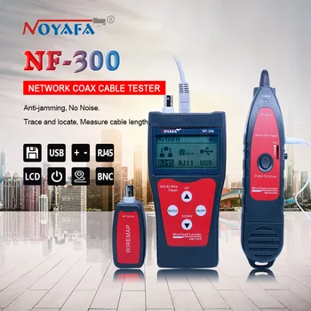 Oprindelige Lan tester RJ45 kabel-LCD-tester overvågning af Netværk wire tracker uden støj, interferens NOFAYA NF-300