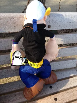 Oprindelige Stor Popeye Sailor Mand Popeye Med Rør Søde Bløde Fyld Plys Legetøj Dukke Gave til Børn, Fødselsdag, Gave Samling