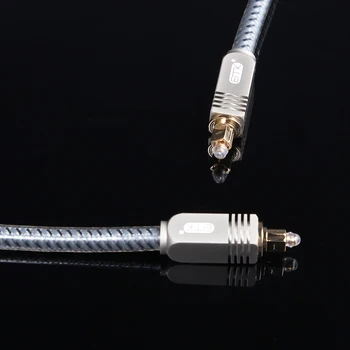 Optisk Lyd Kabel OD8.0 Digital SPDIF Fiber Optisk Toslink til toslink lydkabel fra EMK