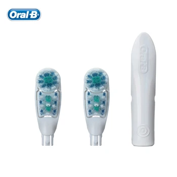 Oral-B Dual Clean Kompatibel Erstatning Tandbørste Hoveder på Tværs Handling Elektrisk Tandbørste Dybt Rene 2 Hoveder/Pack